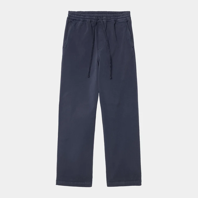 Carhartt WIP Heren Floyde Dewey Stretch Twill Pant - Blauw Garment Dyed