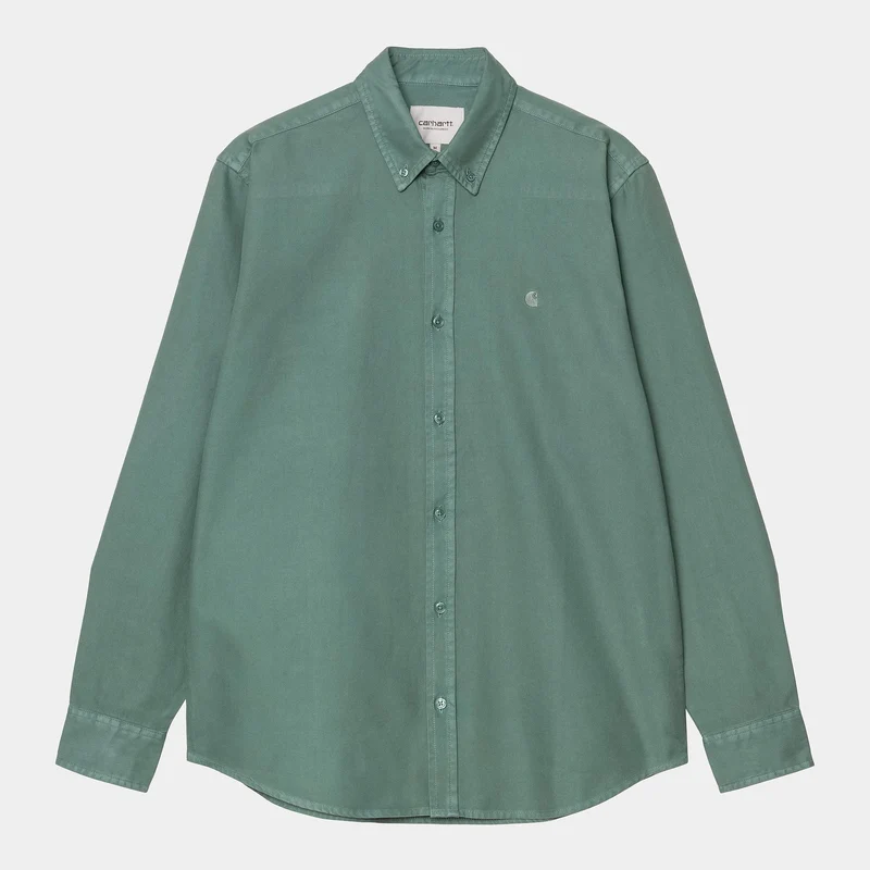 Carhartt WIP Heren Bolton Shirt - Zilver Pine
