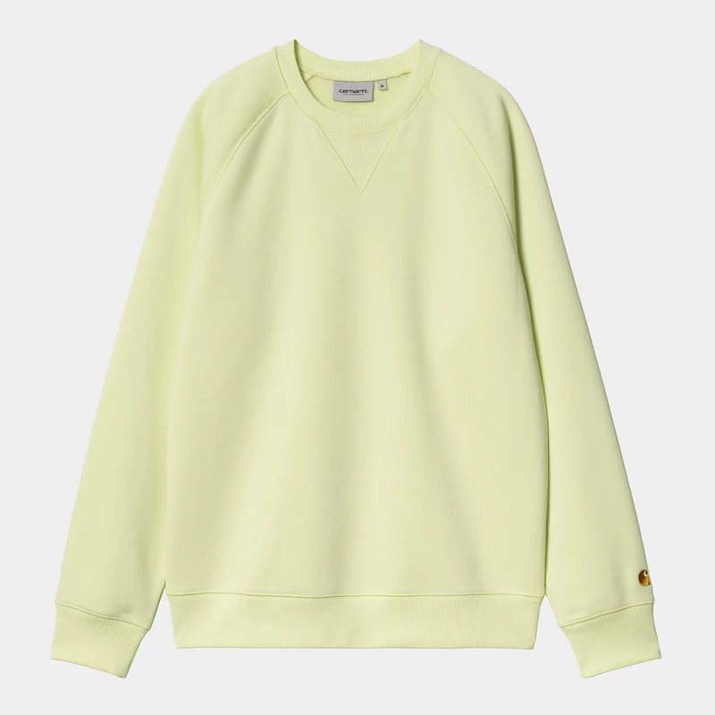 Carhartt WIP Heren Chase Sweat Top - Air Green