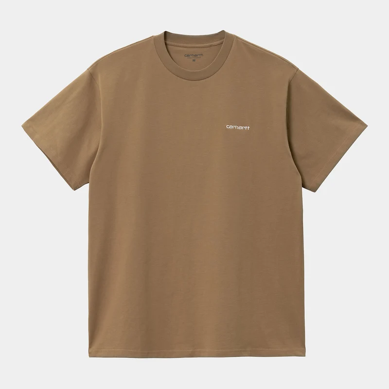 Carhartt WIP T-shirt met korte mouwen voor heren met scriptborduurwerk - Buffalo