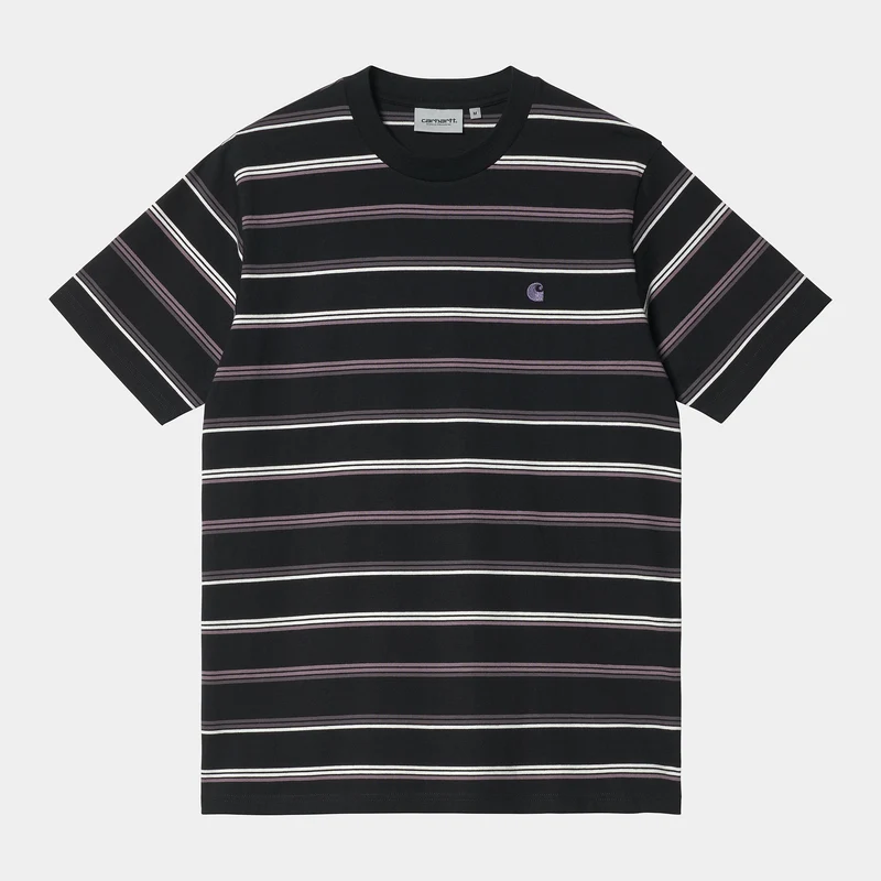 Carhartt WIP Vonn T-shirt met korte mouwen voor heren - Zwart / Artisjok