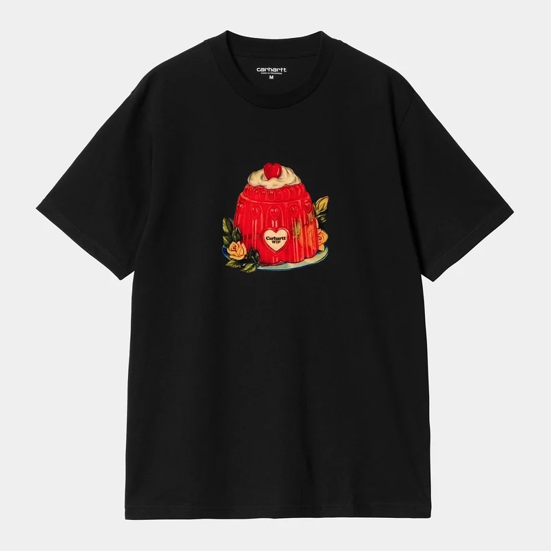 Carhartt WIP Heren Pudding T-shirt - Zwart