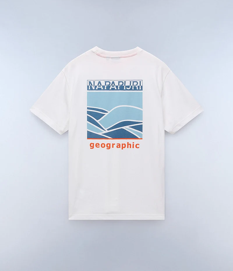 Napapijri Heren Sovana T-shirt - Wit