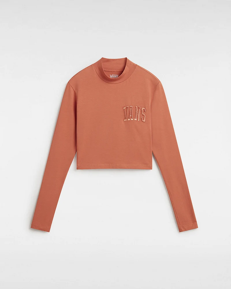 VANS Mini-T-shirt met lange mouwen voor dames - Herfstblad