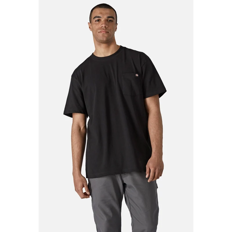 Dickies Katoenen T-shirt met korte mouwen voor heren - Zwart
