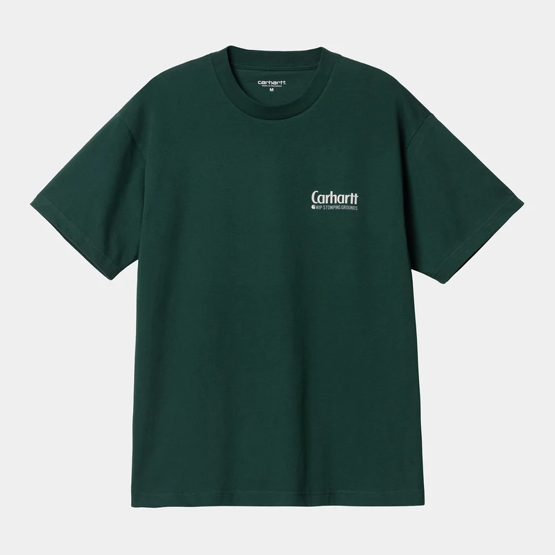Carhartt WIP Heren verbijstering biologisch T-shirt met korte mouwen - Discovery Green