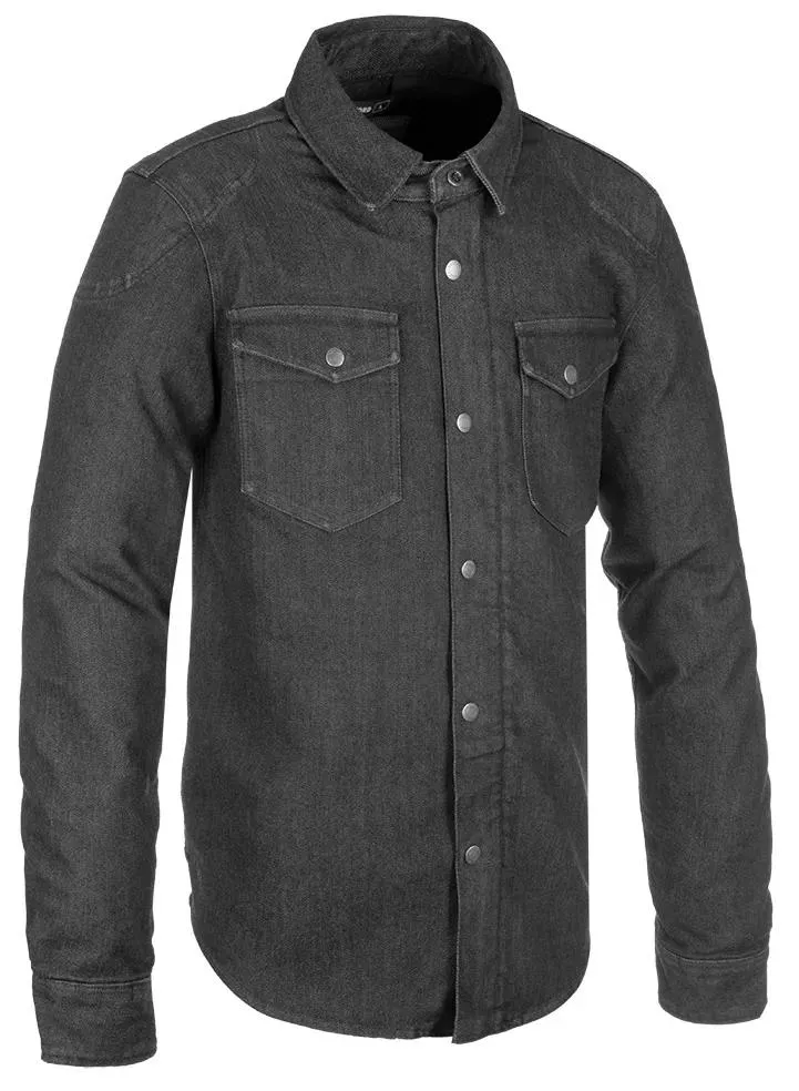 Oxford AA Original Approved Motorshirt Heren - Zwart