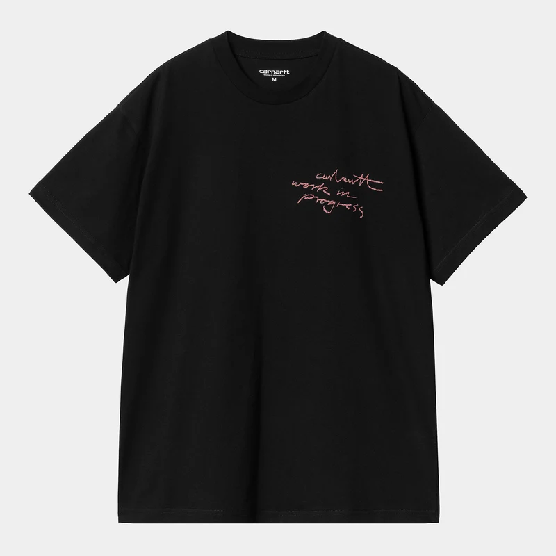 Carhartt WIP Heren Archivo T-shirt met korte mouwen - Zwart
