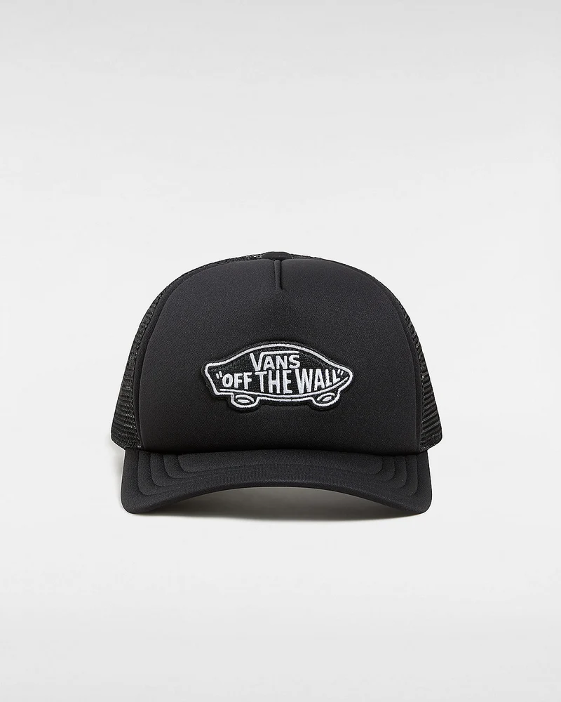 VANS Klassieke patch gebogen Bill-truckerpet voor kinderen - zwart