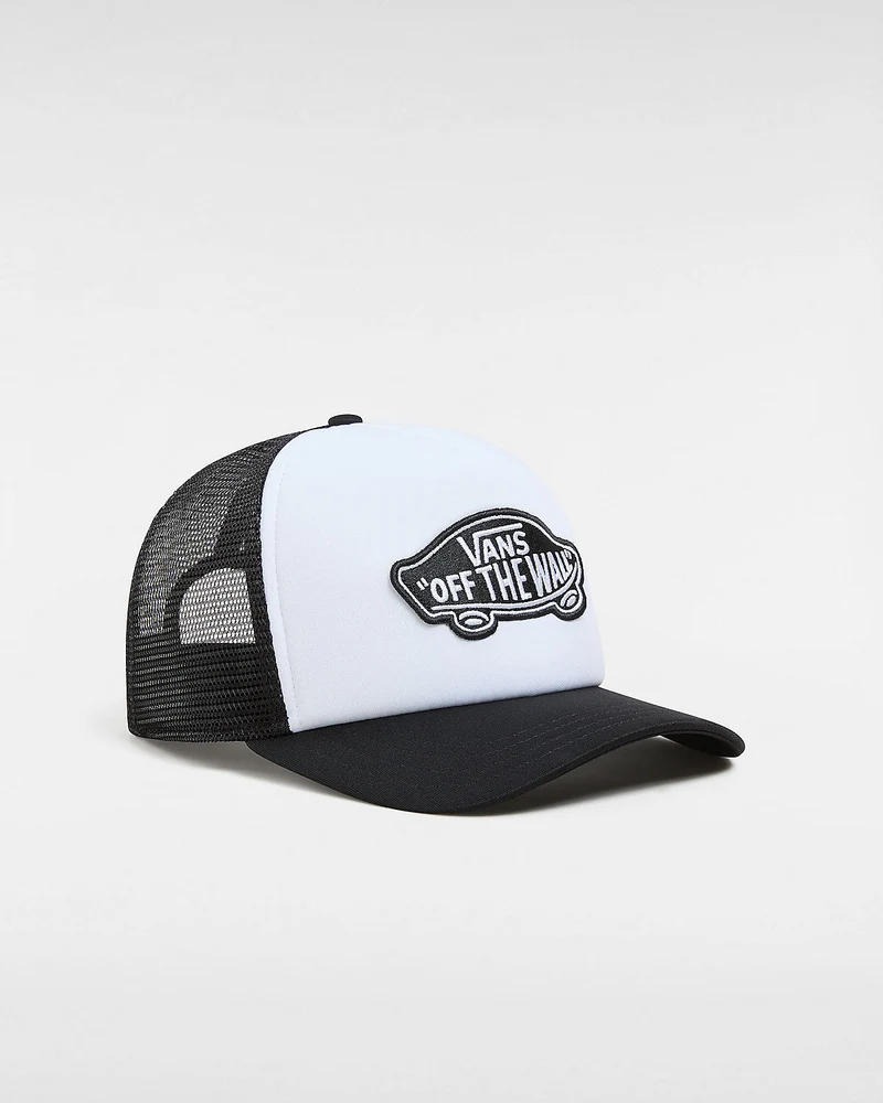 VANS Unisex klassieke patch gebogen Bill Trucker cap - zwart