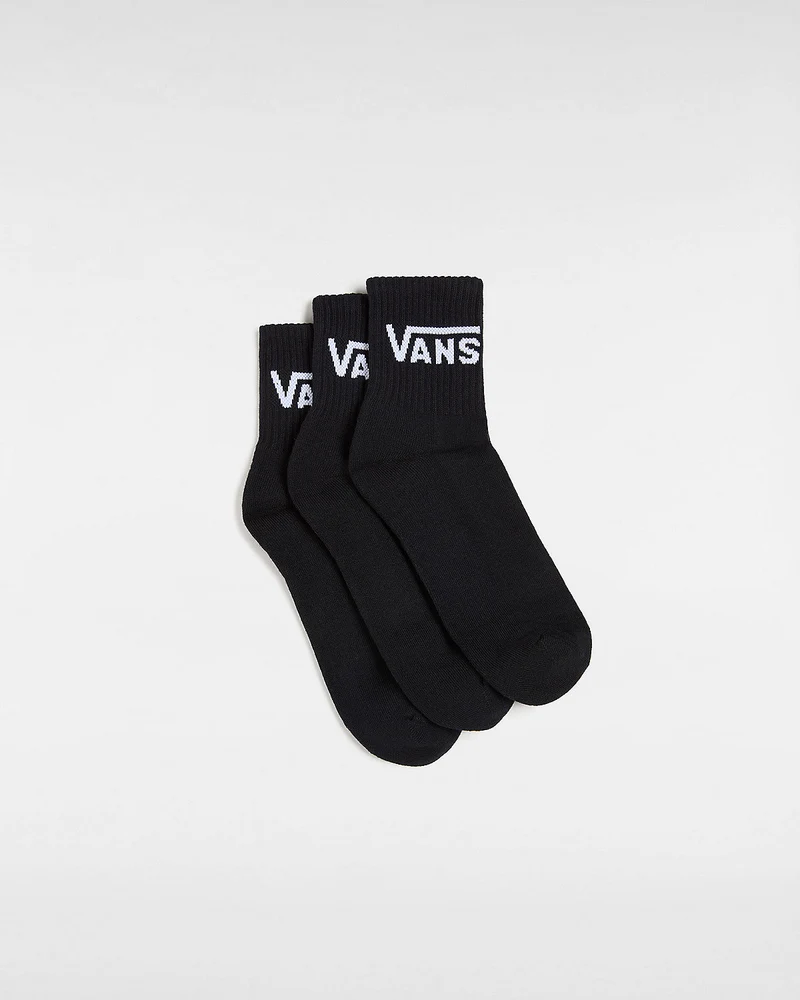 VANS Klassieke herensokken met bemanning (3 paar) - zwart