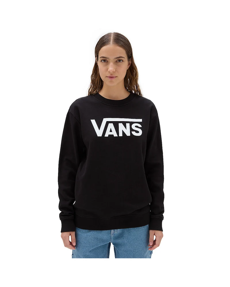 VANS Klassiek V-sweatshirt voor dames, zwart