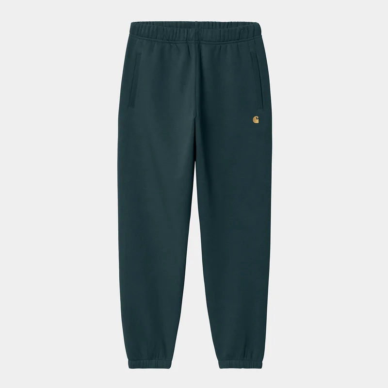 Carhartt WIP Heren Chase Sweat Pant - Eendenblauw