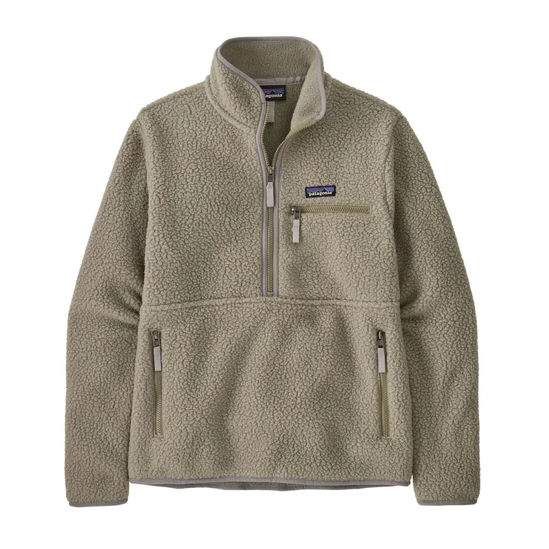 Retro Pile Marsupial Women's Half-Zip Fleece Top