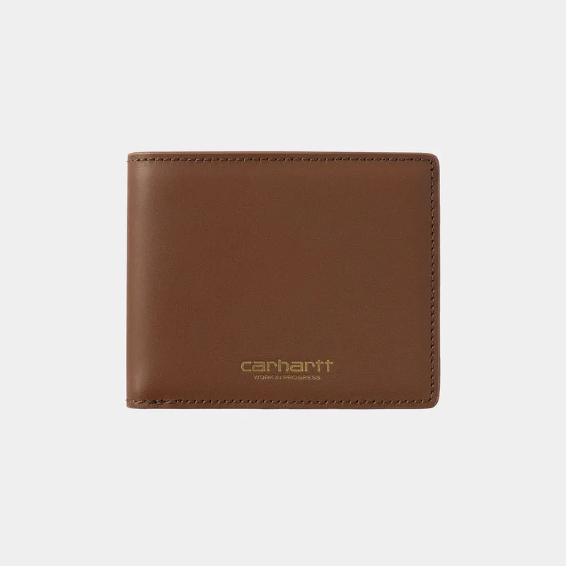 Carhartt WIP Unisex Vegas Billfold Portemonnee - Cognac