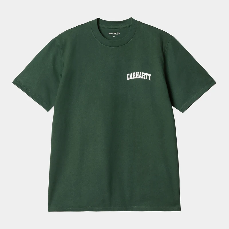 Carhartt WIP Universiteit Script T-shirt voor heren - Sycamore