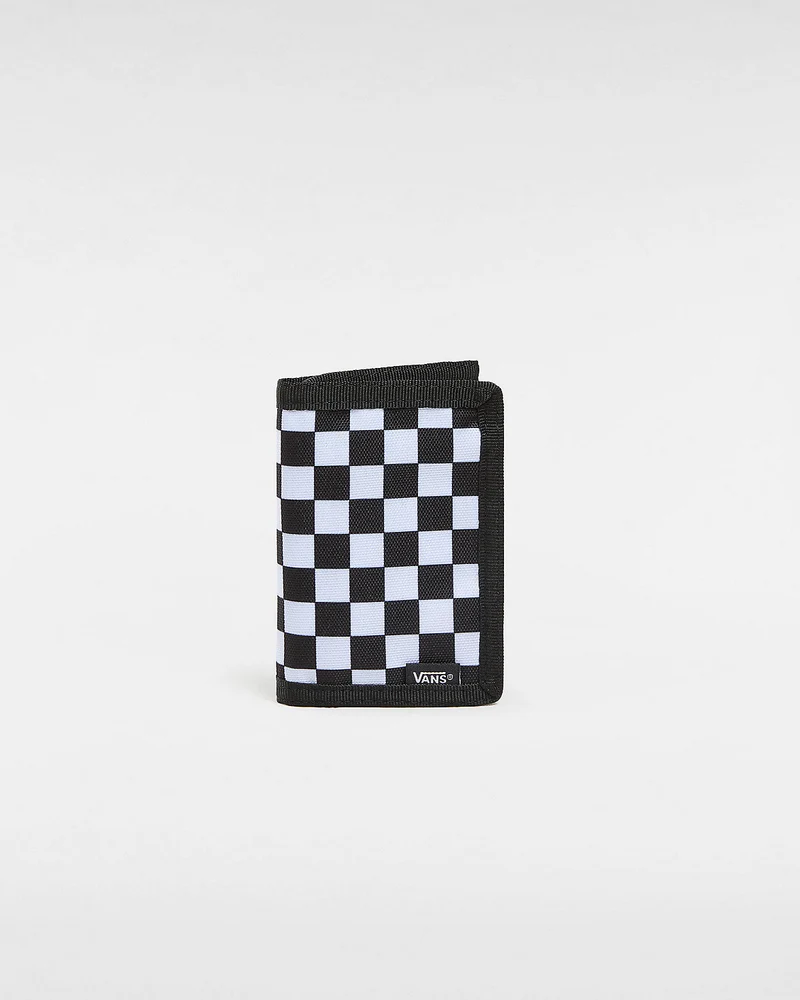VANS Heren slipportemonnee - zwart/wit geruit