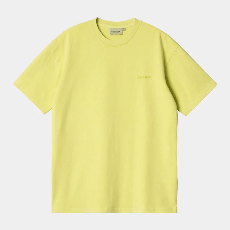 Carhartt WIP Duster Script T-shirt voor heren - Arctic Lime