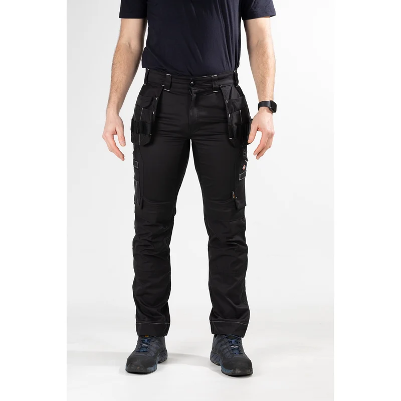 Dickies Heren holster universele FLEX broek - zwart
