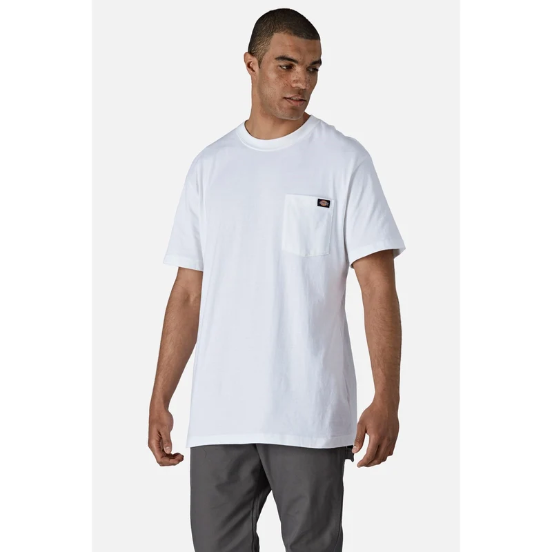 Dickies Katoenen T-shirt met korte mouwen voor heren - Wit