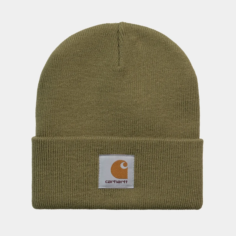Carhartt WIP Unisex korte horlogehoed - lariks
