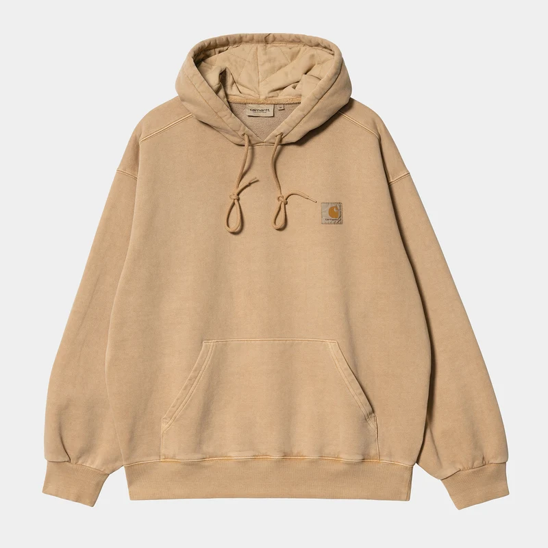 Carhartt WIP Nelson sweathoodie voor heren - stoffig Hamilton bruin