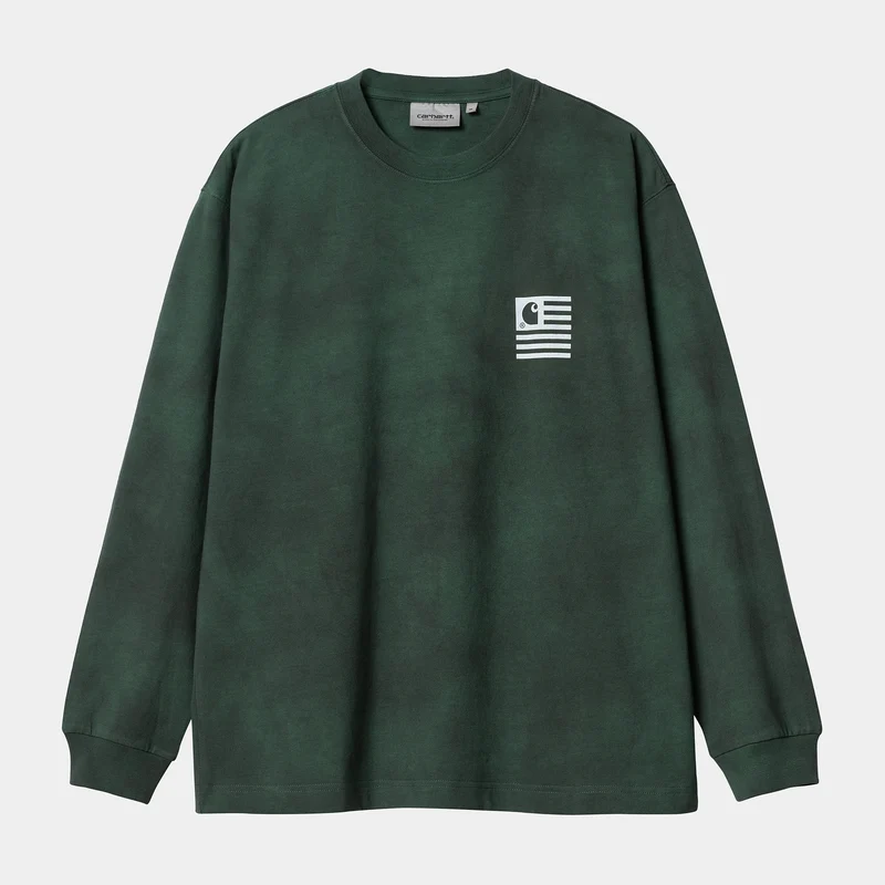 Carhartt WIP Heren Chromo T-shirt met lange mouwen - Boomhut