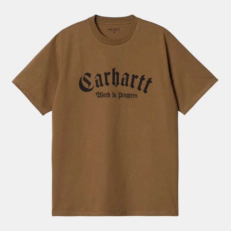Carhartt WIP Heren Onyx T-shirt - Hamilton Bruin