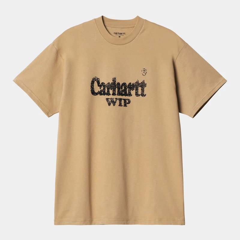 Carhartt WIP Heren Spree halftoon T-shirt - Hamilton bruin