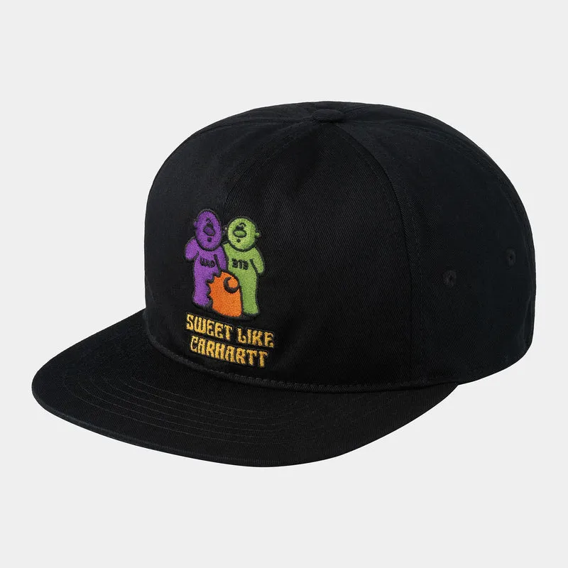 Carhartt WIP Unisex gummy pet - zwart