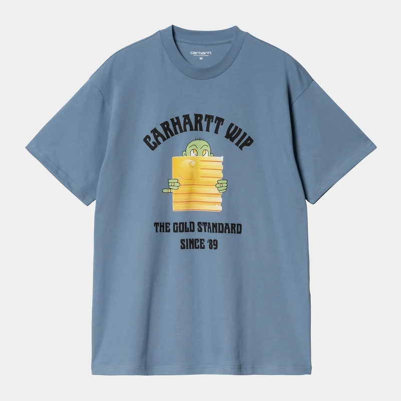 Carhartt WIP Gouden standaard T-shirt met korte mouwen voor heren - Sorrent