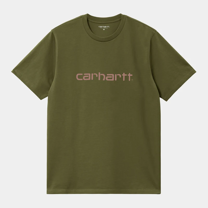 Carhartt WIP Heren Script T-shirt met korte mouwen - Dundee