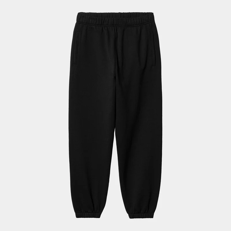 Carhartt WIP Heren pocket sweatbroek - zwart