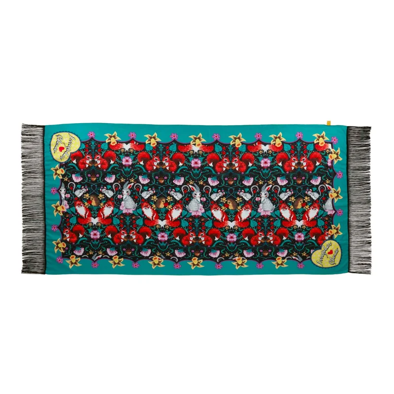 Irregular Choice Winterse Woods-sjaal voor dames - paars