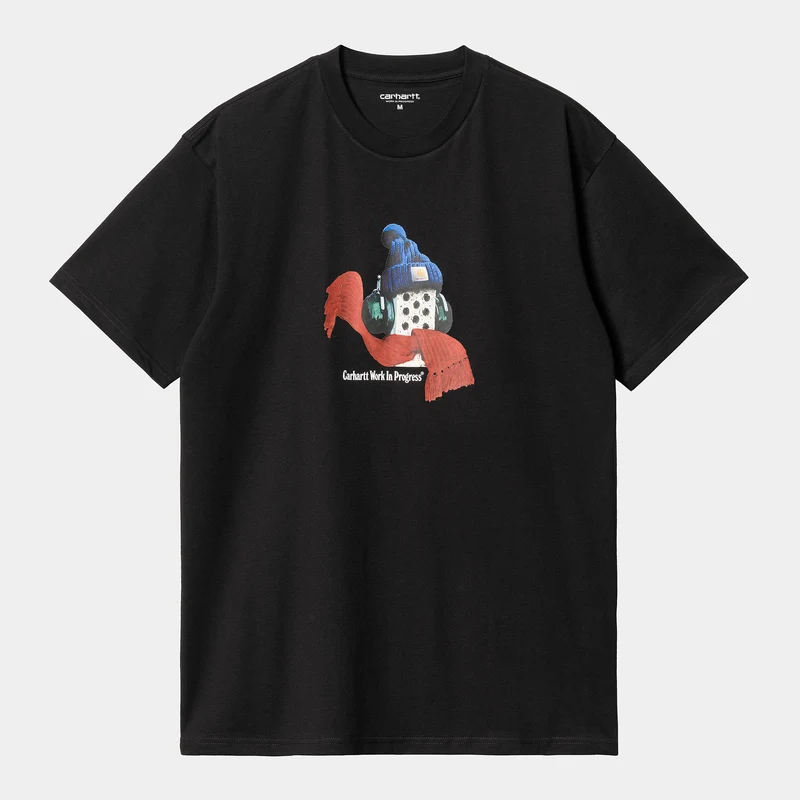 Carhartt WIP Steenkoud T-shirt voor heren - zwart