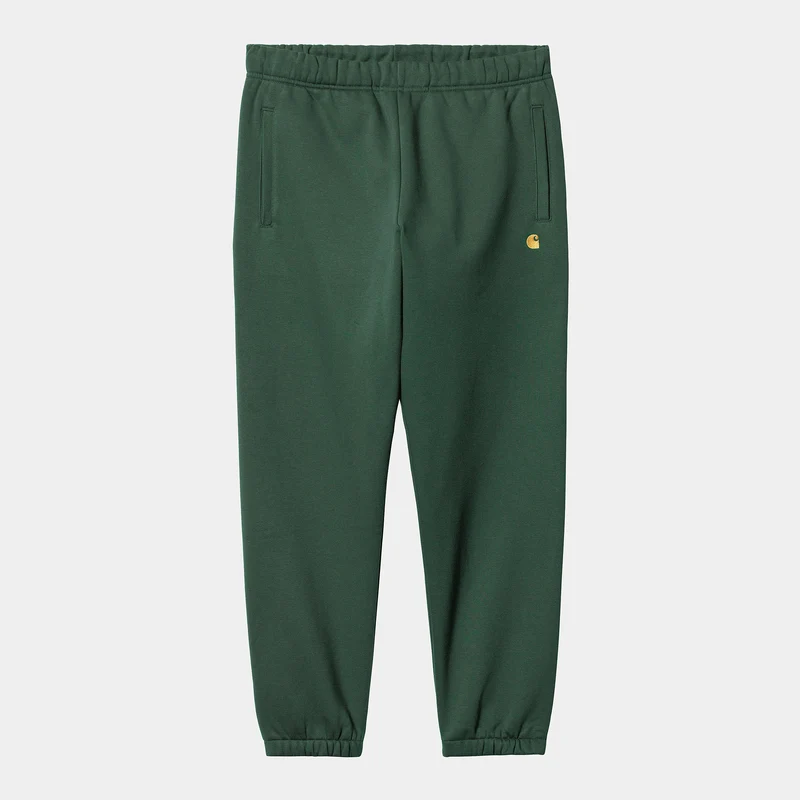 Carhartt WIP Chase sweatbroek voor heren - Discovery groen