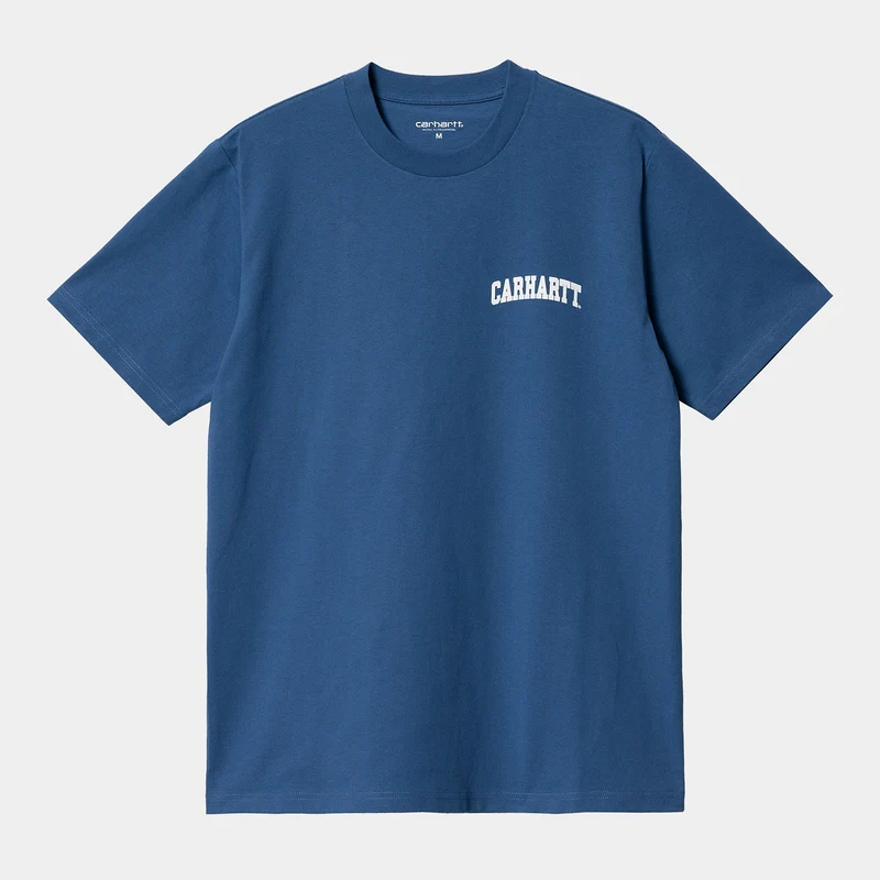 Carhartt WIP Heren Universiteit Script T-shirt - Ouderling