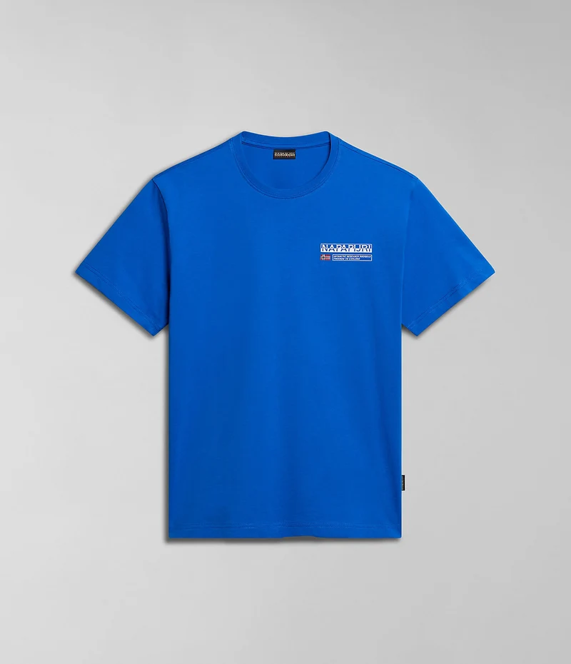 Napapijri Kasba T-shirt voor heren - Blauw Lapis