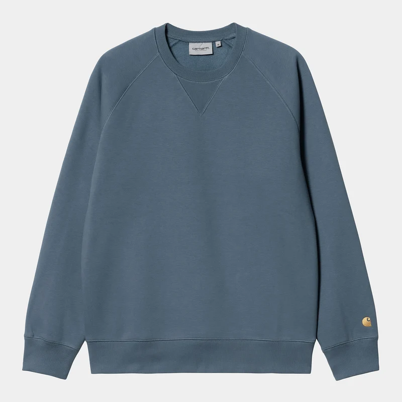 Carhartt WIP Chase sweattop voor heren - stormblauw