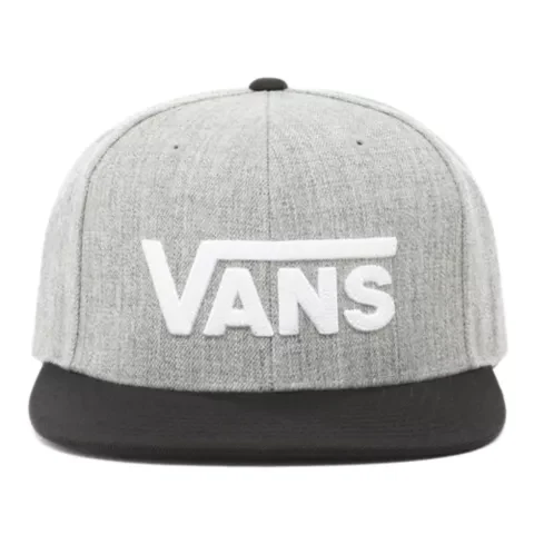 VANS Unisex Drop V Snapback-pet - grijs