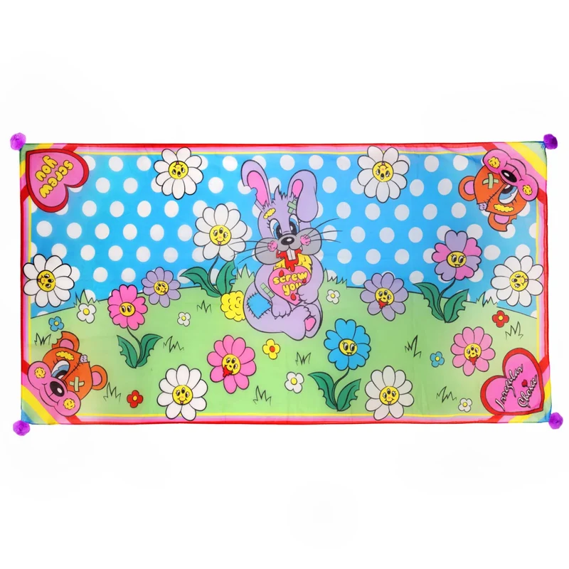Irregular Choice Womens ongelukkige Bunny sjaal