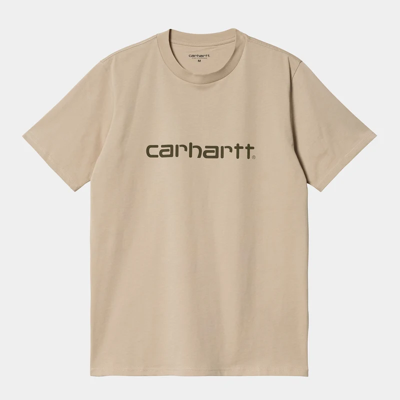 Carhartt WIP Heren Script T-shirt met korte mouwen - Muur