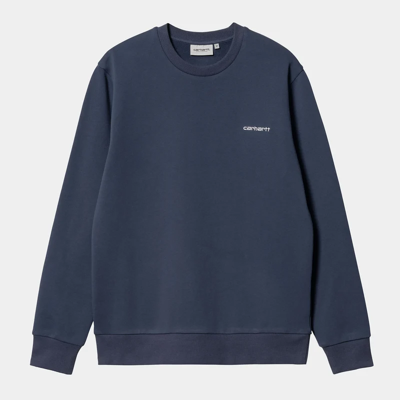 Carhartt WIP Sweattop met scriptborduurwerk voor heren - Enzian