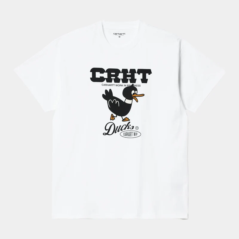 Carhartt WIP CRHT Ducks T-shirt met korte mouwen voor heren - wit