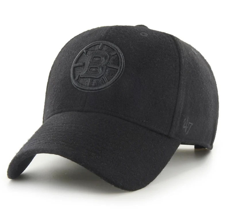 '47 Merk Boston Bruins MVP-pet, unisex - zwart