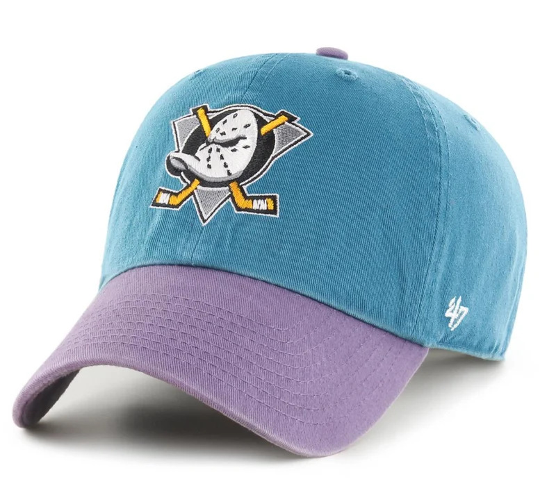 '47 Merk Anaheim Ducks Clean Up Cap, unisex - Donkerblauw