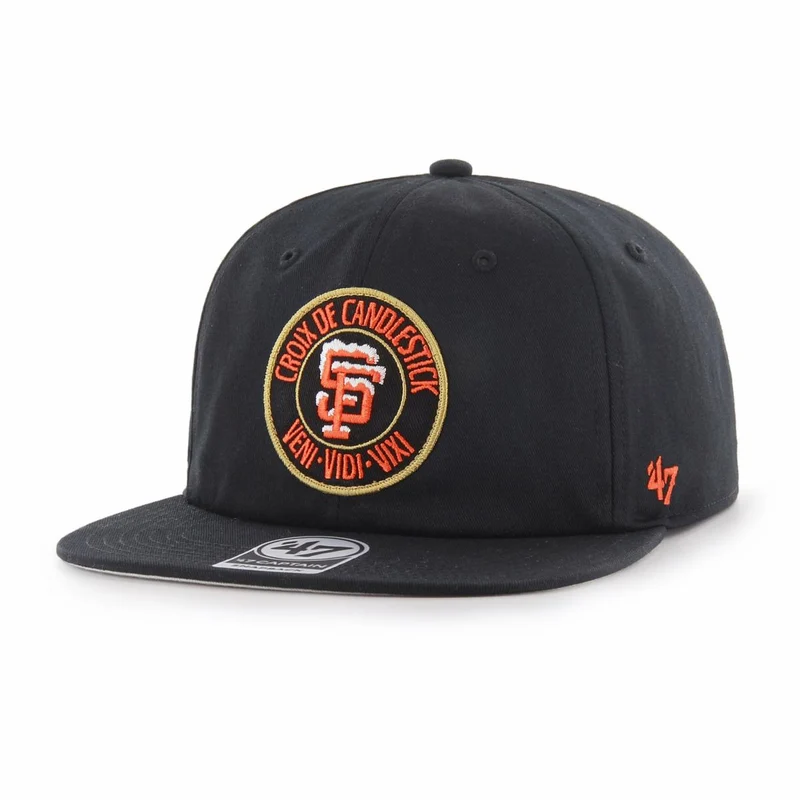 '47 Merk unisex San Francisco Giants Thrasher pet - zwart