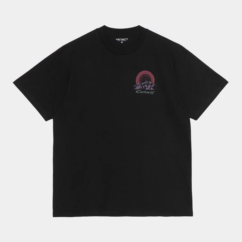 Carhartt WIP Berg-T-shirt met korte mouwen voor heren - zwart