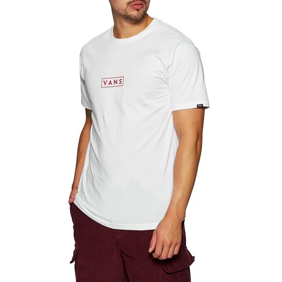 VANS Heren stijlvol Easy Box T-shirt - wit