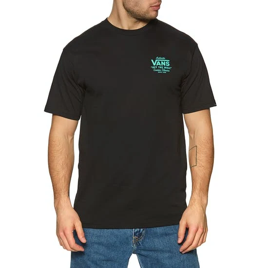 VANS Heren houder klassiek T-shirt - zwart